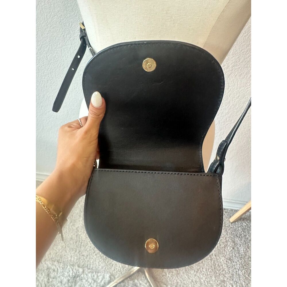 Tory Burch Solid Leather Crossbody - image 5